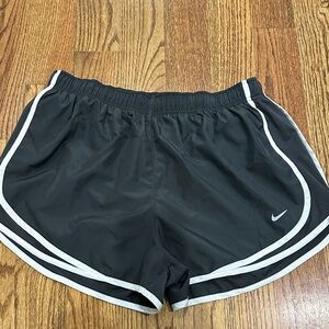 Nike Women's grey Athletic Shorts with White Trim